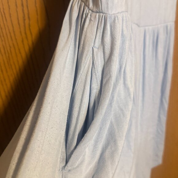 Light Blue - Women's Romper - Picture 6 of 12